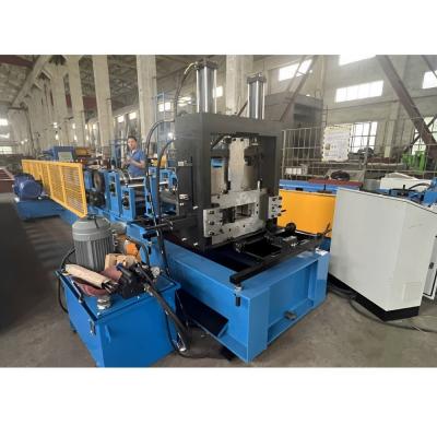 China Section Steel Frame Purlin Roll Forming Machine S355Mpa Galvanized Steel 1mm-3mm C/U/Z for sale