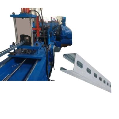 China Unistrut Slotted Channel Roll Forming Machine 12 Gauge Galvanized Steel P1000T 41*41mm for sale