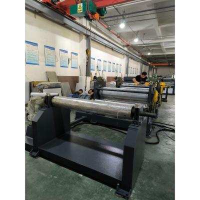 China 1250mm Width Stainless Steel 0.05-0.25mm Steel Coil Embossing Machine Production Line for sale