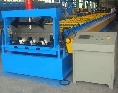 China 0.6-1.5mm Steel Ribbed Panel Floor Decking Cold Roll Forming Machine & Equipment for sale