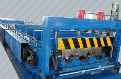 China Steel Structure Metal 688 Deck Roll Forming Machine , Galvanized Floor Decking Roll Former Machine for sale