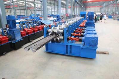 China High Way Crash Barrier Panel Roll Forming Machine Two Waves and Three Waves for sale