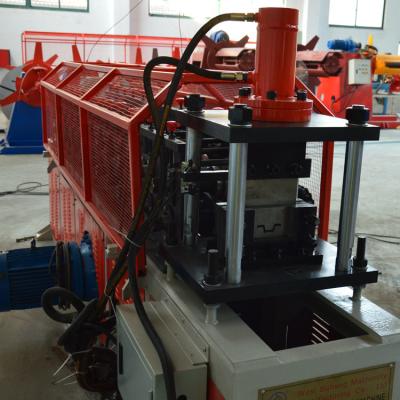 China Omega Profile Stud And Track Roll Forming Machine , Channel Truss Furring Cold Forming Machine for sale