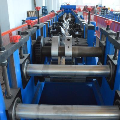 China Cold Rolled Lipped CZ Purlin Roll Forming Machine , Galvanized Cold Forming Machine for sale