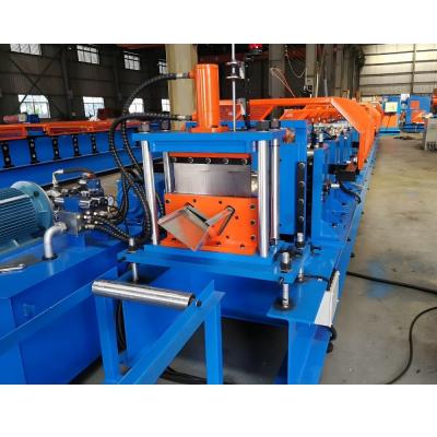 China Galvanized Steel Metal Container Post Corner Post Roll Forming Machine with Thickness 3mm Heavy Duty for sale