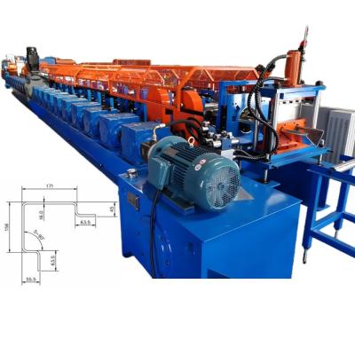 China Galvanized Steel Container Pillar Corner Post Corner Column Roll Forming Machine with 2.0-3.0mm Thickness for sale
