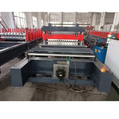 China 914mm Wide Galvanized Steel Aluminum Corrugated Zinc Roof Sheet Roll Forming Machine for sale