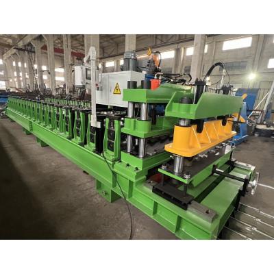 China PPGI Color Painted Glazed Roof Tile Roll Forming Machine For 0.4-0.6mm for sale