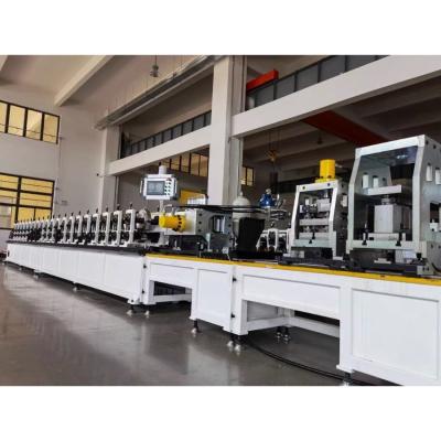 China 1.5mm-2.5mm Slotted Type Strut Channel Roll Forming Machine Roll Forming Machine for Pv Mounting Bracket for sale