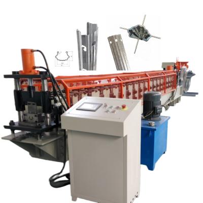 China G275 Galvanized Steel Vineyard Post Trellis Grape Stakes Roll Forming Machine for sale