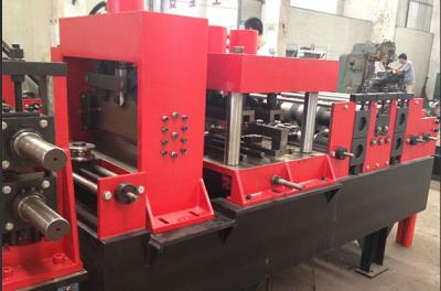 China Customized CZ Purlin Roll Forming Machine Chain Drive For Metal Profiles for sale