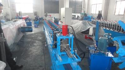 China Sliding Rolling Shutter Door Roll Forming Machine Guide Rail Orbit for sale