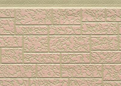 China Los paneles de bocadillo de acero modificados para requisitos particulares de la espuma de poliuretano del color para la pared exterior en venta