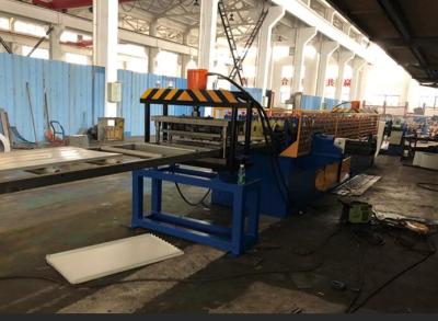 China Shelf Box Roll Forming Machine Width Adjustable from Cold Steel Plate 200-600mm with punching Perforation for sale