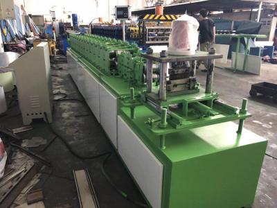 China Metal Chain Drive Shutter Door Roll Forming Machine 12 - 15m / Min Working Speed for sale