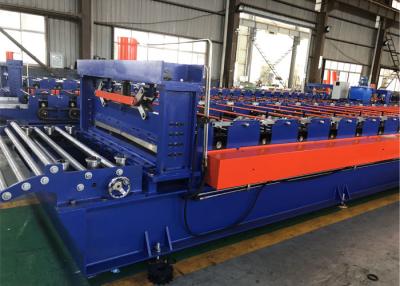 China High Speed 15-20m / Min Trapezoidal Roof Tile Making Machine Thickness 0.4mm -0.7mm for sale