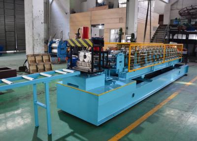 China Post Cutting Post Punching CZ Purlin Roll Forming Machine , C Steel Frame Machine for sale