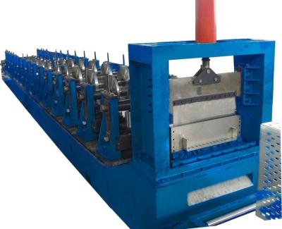 China Hydraulic Punching Cable Tray Roll Forming Machine , Rolling Form Machine Cr12mov for sale