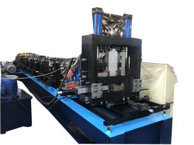 China Automatic 13 Station C Channel Steel Roll Forming Machine 12m / min Customized for sale