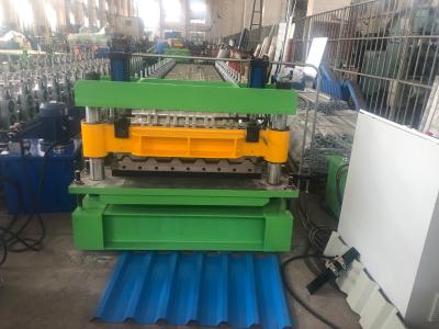 China 18 Stations IBR Sheet And Corrugated Double Roll Forming Machine With 7.5Kw Main Motor for sale