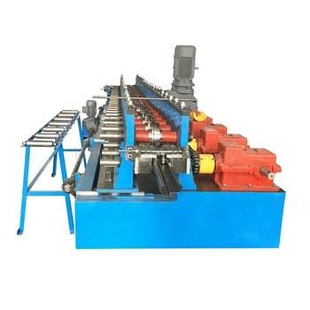 China 20 Steps Door Frame Roll Forming Machine , Cold Roll Forming Equipment With Hydraulic Cutting for sale