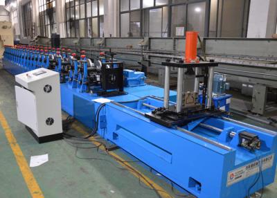 China Upright Rack Roll Forming Machine With Hole Punching Yield Strength 250 - 550mpa for sale