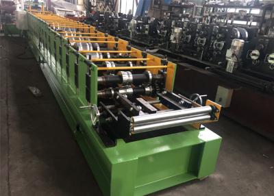 China 16 Rollers K Style Downspout Roll Forming Machine , Gutter Making Equipment PLC Control for sale