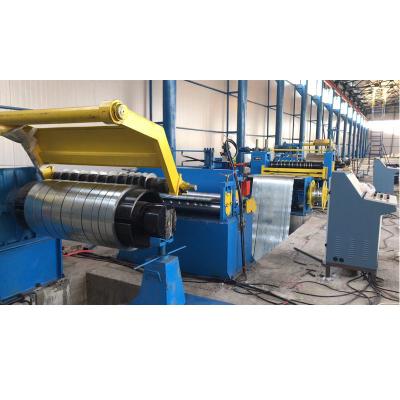 China High Speed Steel Slitting Lines , Metal Slitting Machine Frequency Conversion Control for sale