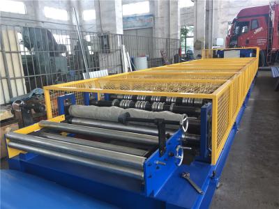 China 0.3 - 0.8mm Versatile Roof Panel Roll Forming Machine Galzed Tile Making 6m / Min for sale