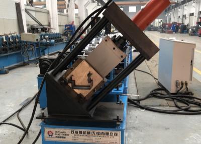 China Galvanized Metal Container Post Roll Forming Machine with Thickness 3mm Heavy Duty for sale
