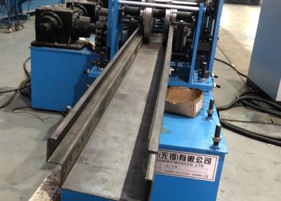 China 80mm Shaft  3.0MM Profile Sheet Metal Roll Forming Machines With  22 Stations for sale