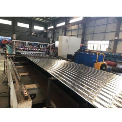 China Gear Box Driven  Galvanized Coils Barn Silo Roll Forming Machine for sale