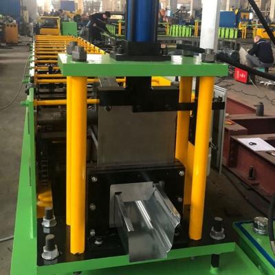 China 0.8MM Thickness Galvanized Steel Gutter Downspout Roll Forming Machine for sale