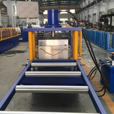 China 7.5KW galvanizou a máquina portátil de aço do Downspout de PPGI Rainspout à venda
