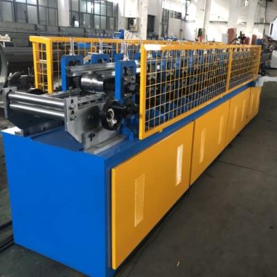China 7.5 KW Automatic Steel VCD CD Fire Smoke Damper Frame Roll Forming Machine for sale
