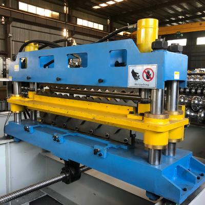 China 0.45mm 20 Station Double Layer Roll Forming Machine 1220mm Width for sale