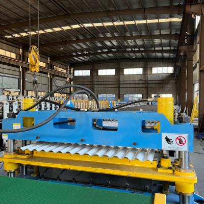 China 0.45mm PPGL 20 Stations Double Layer Roof Forming Machine for sale