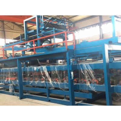 China EPS 950mm Width PU foam Sandwich Roof Wall Panel Production Line Metal Steel for sale
