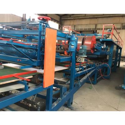 China 250mm Thickness EPS PU Sandwich Roof Wall Panel Production Line for sale