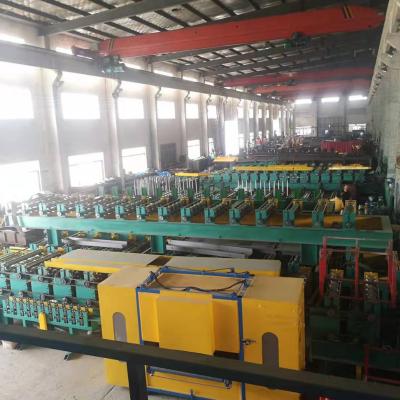 China Ppgi Pu Sandwich Panel Production Line Linewall Roll Forming Machine 03 - 0.8mm for sale