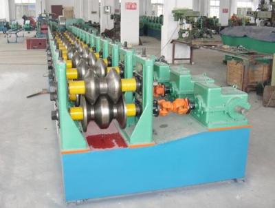 China 380V 60HZ 3 Phase 30Kw Main Motor Power Floor Deck Roll Forming Machine For Guardrail / Silo for sale