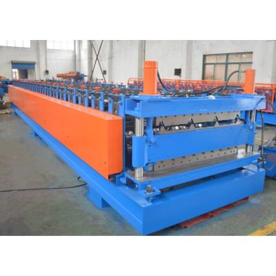 China Double Layer TR4 Corrugated Roof Roll Forming Machine 1000mm Width for sale