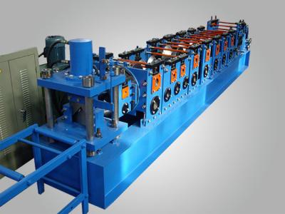 China JH21-125 Hydraulic Press Metal Shelf Rack Roll Forming Machine Chain Drive 1.5-2.5mm Galanized Steel for sale