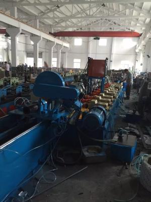 China Gear Box Driving Stable Round Pipe  Roll Forming Machine Argon Arc Welding Type Fully Automatic Control By  PLC for sale