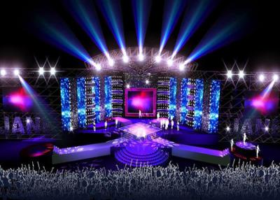 China Waterproof Outdoor Rental LED Display , 6000 Nits SMD Outdoor LED Display for sale
