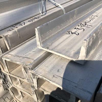 China Annealed And Pickled 304 Stainless Steel U Section Channel SS I Beam For Building for sale