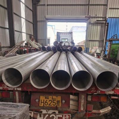 China 2.5mm Welded Stainless Steel Pipe 201 BS 1.4372 6-630mm for sale