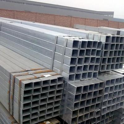 China Matt Surface Square 304L Stainless Steel Pipe 1.2mm Thickness SS Square Pipe for sale