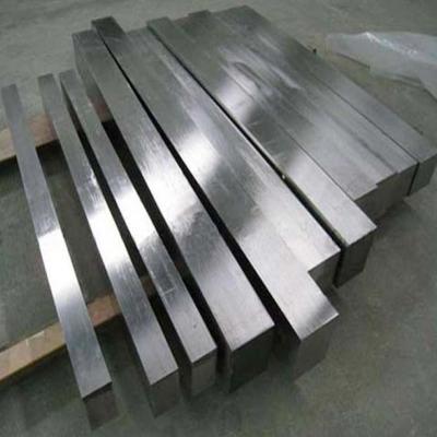 China Bright Polished 1 Inch 316L Cold Drawn Square Bar 6m Stainless Steel Square Stock for sale