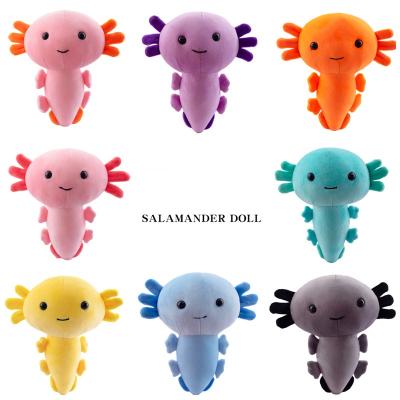 China Custom New Arrival Cute Axolotl Stuffed Plush Toy Anime Character Plush Toys For Children for sale
